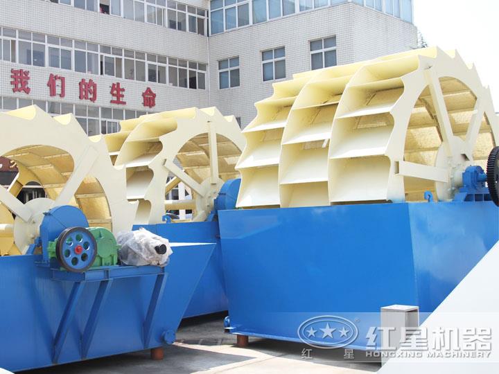 洗砂設(shè)備洗凈度高，用水量少